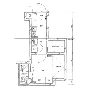 ダイホープラザ千歳烏山A棟【4階】の間取り