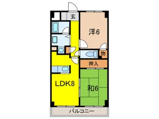 ルミエール【2階】の間取り
