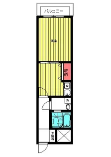 ライオンズマンション西中延【2階】の間取り