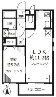シャルマントミール【3階】の間取り