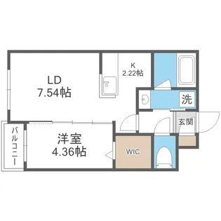 Espoir 本郷【3階】の間取り