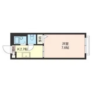 オープンコート桜新町【1階】の間取り