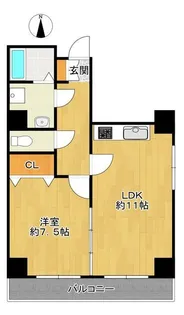 ステラ業平【2階】の間取り