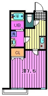 Doコーポ【3階】の間取り