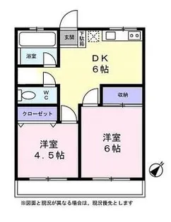 グリーンハイツ【2階】の間取り