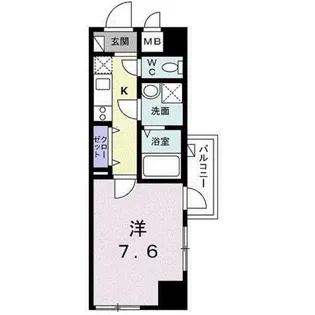 東京都品川区東品川1【マンション】の間取り