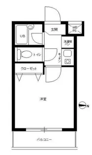 エールプラザ戸山台【8階】の間取り
