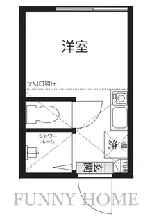 東京都世田谷区深沢6【アパート】の間取り