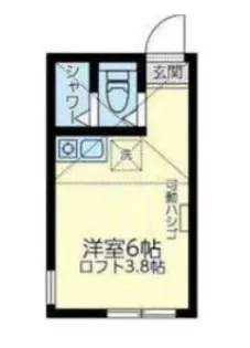 クレアT【1階】の間取り