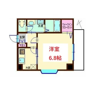 メゾンクラッソ【3階】の間取り