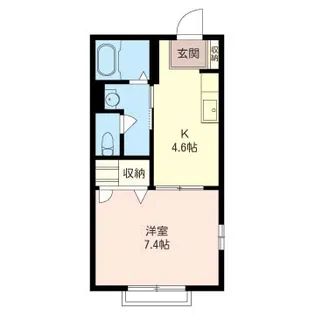 パラッツォ【2階】の間取り