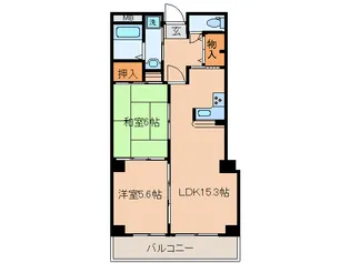 ポルト大曽根【9階】の間取り