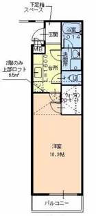 フジパレス浜寺諏訪森サウス【2階】の間取り