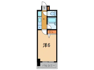 フレ-スヴィル【4階】の間取り