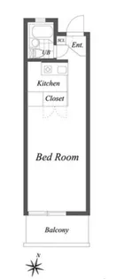 DeLCCS鷺ノ宮【2階】の間取り