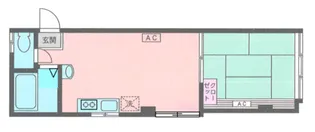 第一古木ビル【3階】の間取り