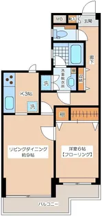 センターハイツ梅ヶ丘【4階】の間取り