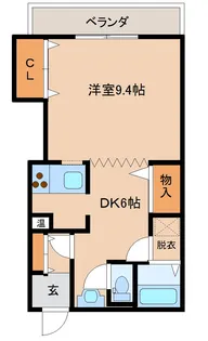 ピュアハイム光陽【2階】の間取り