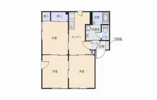 エスメラード B【1階】の間取り
