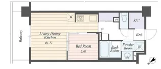 ART RESIDENCE IN OoTAKA-no-MORI【4階】の間取り