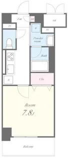ピノ・アガタ岐阜駅前【2階】の間取り