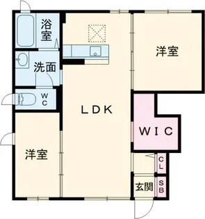 アルファヴィル I棟【1階】の間取り