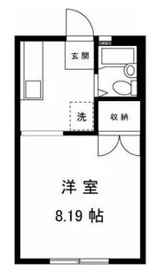 パークハイムHIRO【1階】の間取り