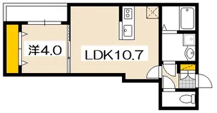 仮)隅の浜1丁目アパート【3階】の間取り