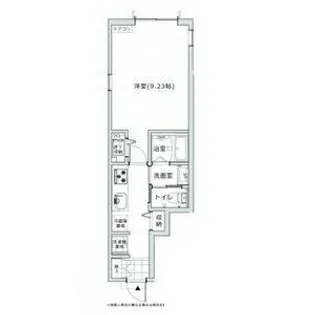 UrbanView新宿【1階】の間取り