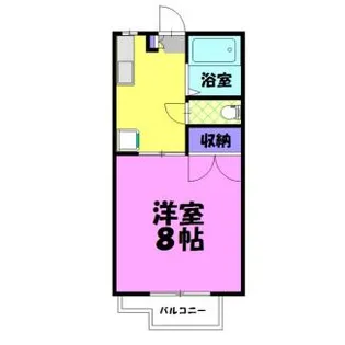 シャンポール【1階】の間取り