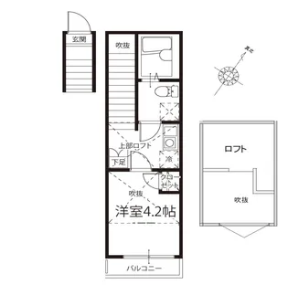 メルディア大森【2階】の間取り
