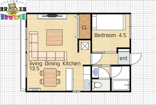 CrossCore新小ヶ倉~桜並木通り~【1階】の間取り