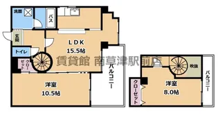 ステージハウス万石の間取り