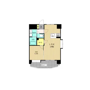 LIBTH九品寺【10階】の間取り