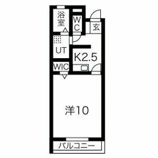 HEIM RUHE (ヘイムルーエ)【3階】の間取り