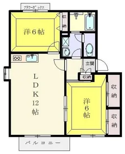 カサグランデ【1階】の間取り