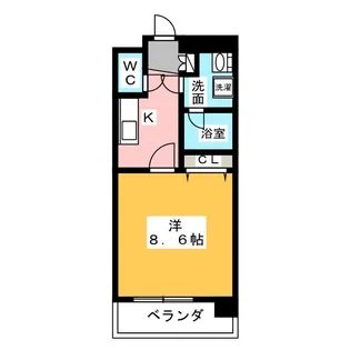 Cion Nagoya meieki【2階】の間取り