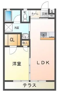 Rim A【1階】の間取り