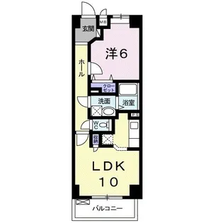 エテルノ【6階】の間取り