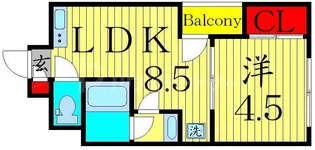 足立グランドハイツ【3階】の間取り