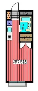 モンターニュ【2階】の間取り