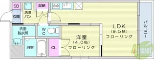 HF仙台長町レジデンス【12階】の間取り