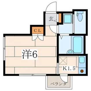 プリマ・ローズヒル【2階】の間取り