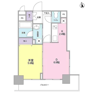 LE MONT 代官山 ルモン代官山【4階】の間取り