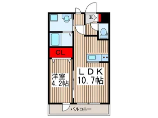 グランメゾンコスモ【2階】の間取り