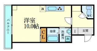 鶴見橋Grande【5階】の間取り