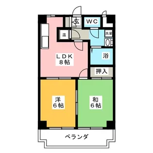 光ACT3【2階】の間取り