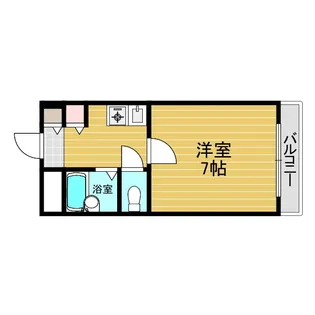 シティアーク東淀川【7階】の間取り