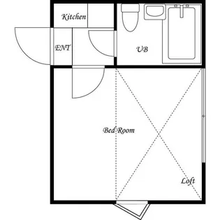 ジュネス上板橋II【2階】の間取り