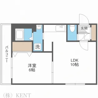 ドリーバーデン宮の沢【3階】の間取り